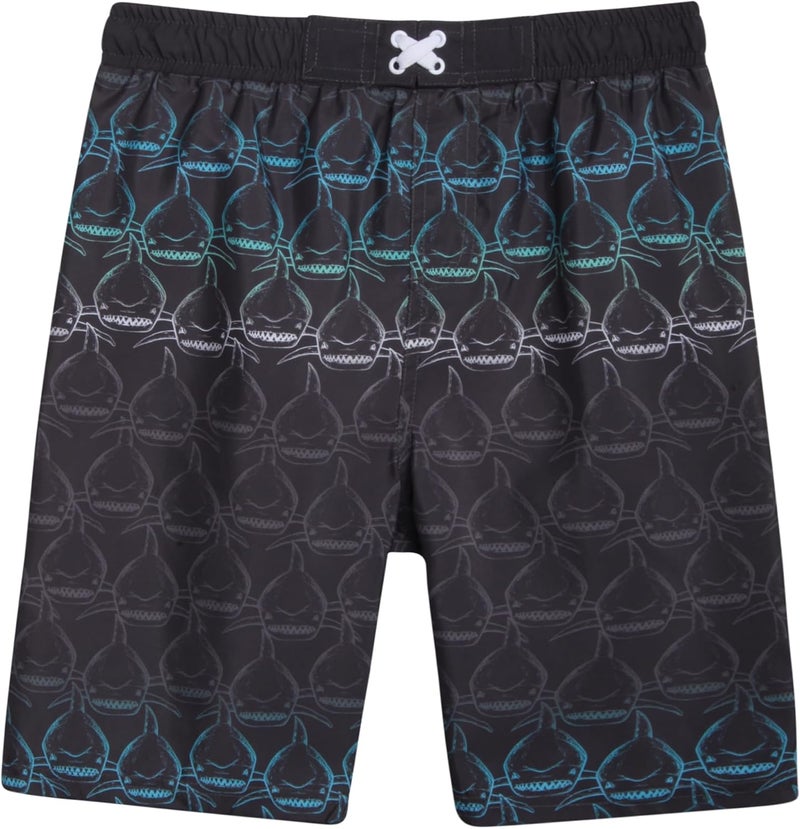iXtreme Boys Rash Guard Set - 4 Piece UPF 50+ Quick Dry Long Sleeve Swim Shirt and Swim Trunks for Boys (Sizes: 5-14) - Image 5